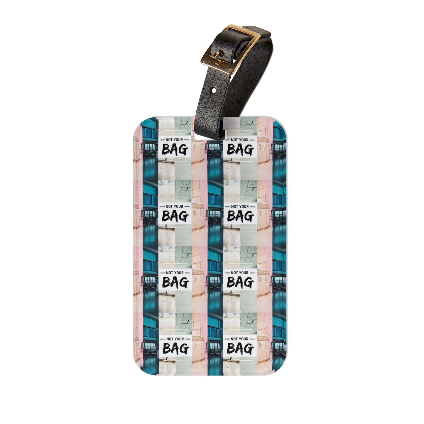 Chic Luggage Tag - Travel Accessory, Perfect for Vacation, Customizable Gift, Airplane Travel, Stylish Bag Tag