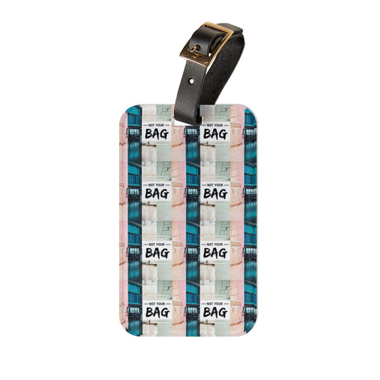 Chic Luggage Tag - Travel Accessory, Perfect for Vacation, Customizable Gift, Airplane Travel, Stylish Bag Tag