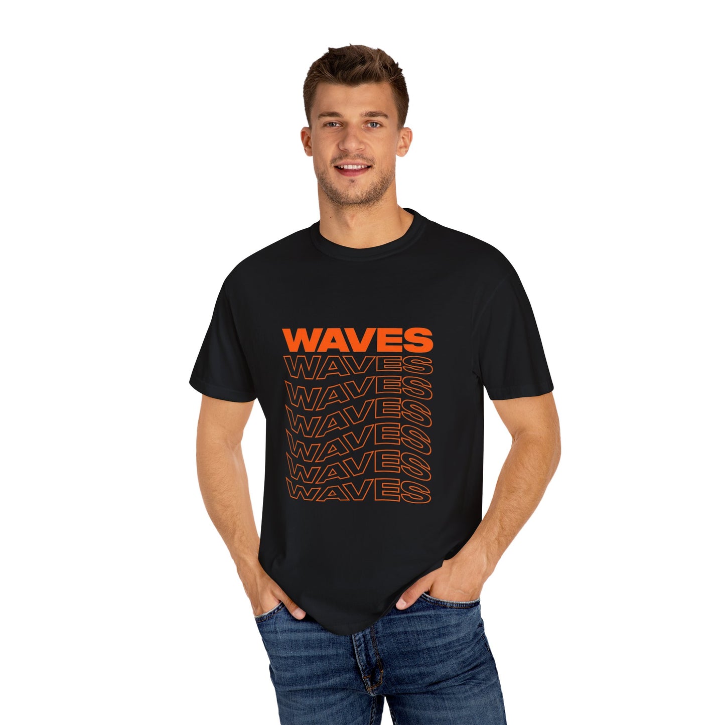 Catching the Waves Men's T-Shirt | Casual Summer Top, Beachwear, Gift for Ocean Lovers, Music Festivals, Streetwear