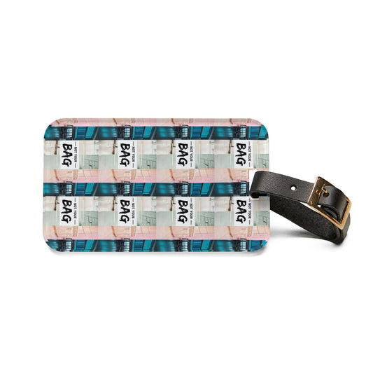 Chic Luggage Tag - Travel Accessory, Perfect for Vacation, Customizable Gift, Airplane Travel, Stylish Bag Tag