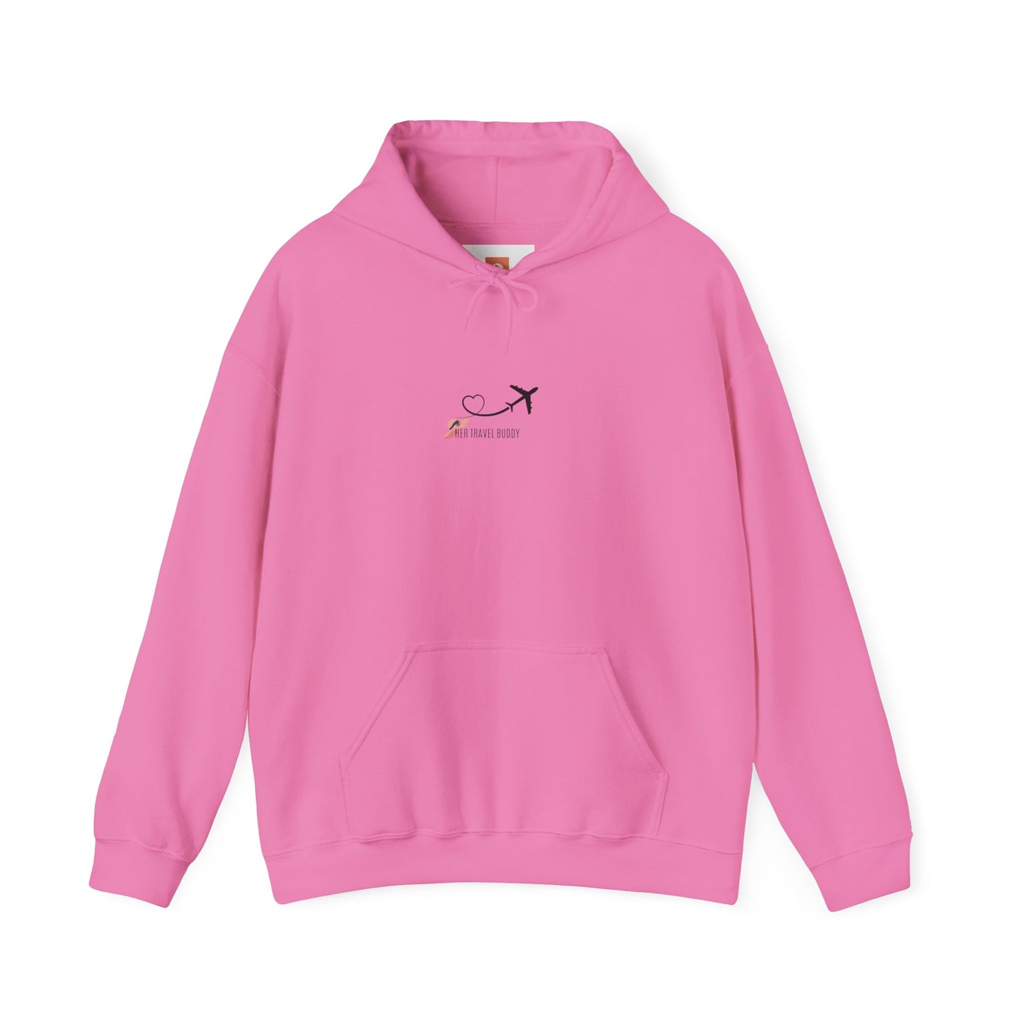 Travel-Inspired Women's Hoodie - Adventure Awaits Sweatshirt, Cozy Clothing, Gift for Travelers, Travel Merchandise