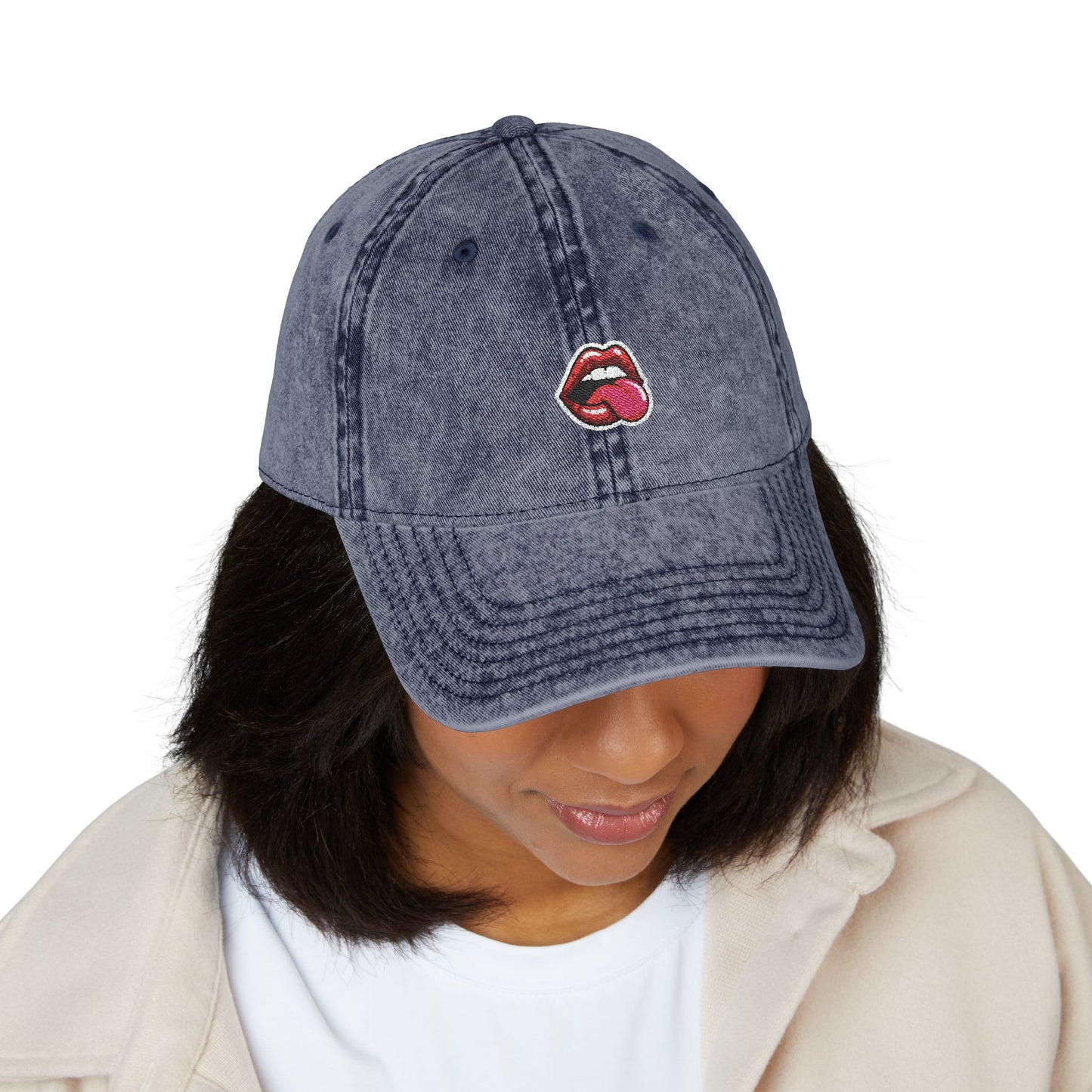 Vintage Embroidered Cap - Retro Hat, Casual Wear, Summer Accessory, Festival Gear, Gift Idea