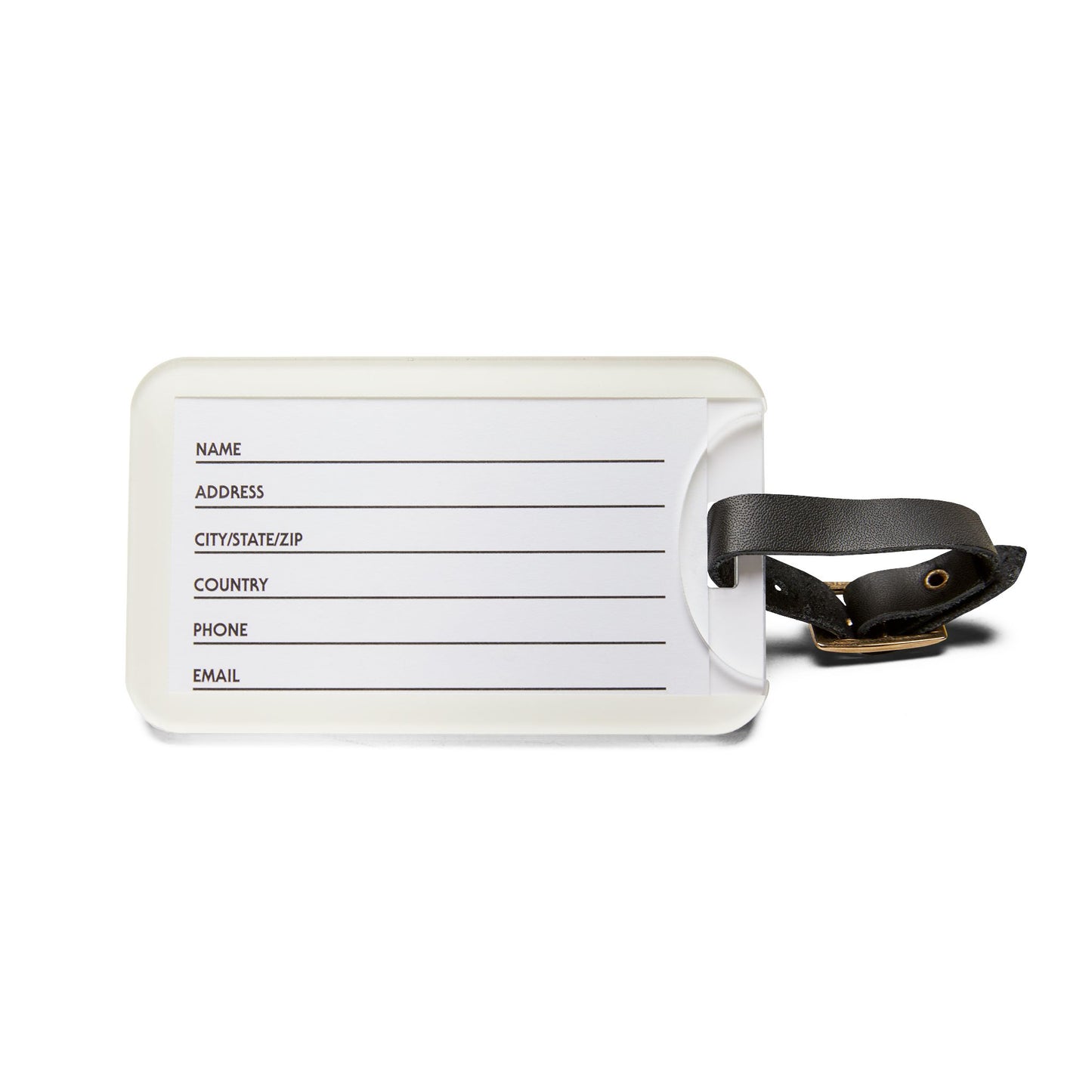 Chic Luggage Tag - Travel Accessory, Perfect for Vacation, Customizable Gift, Airplane Travel, Stylish Bag Tag