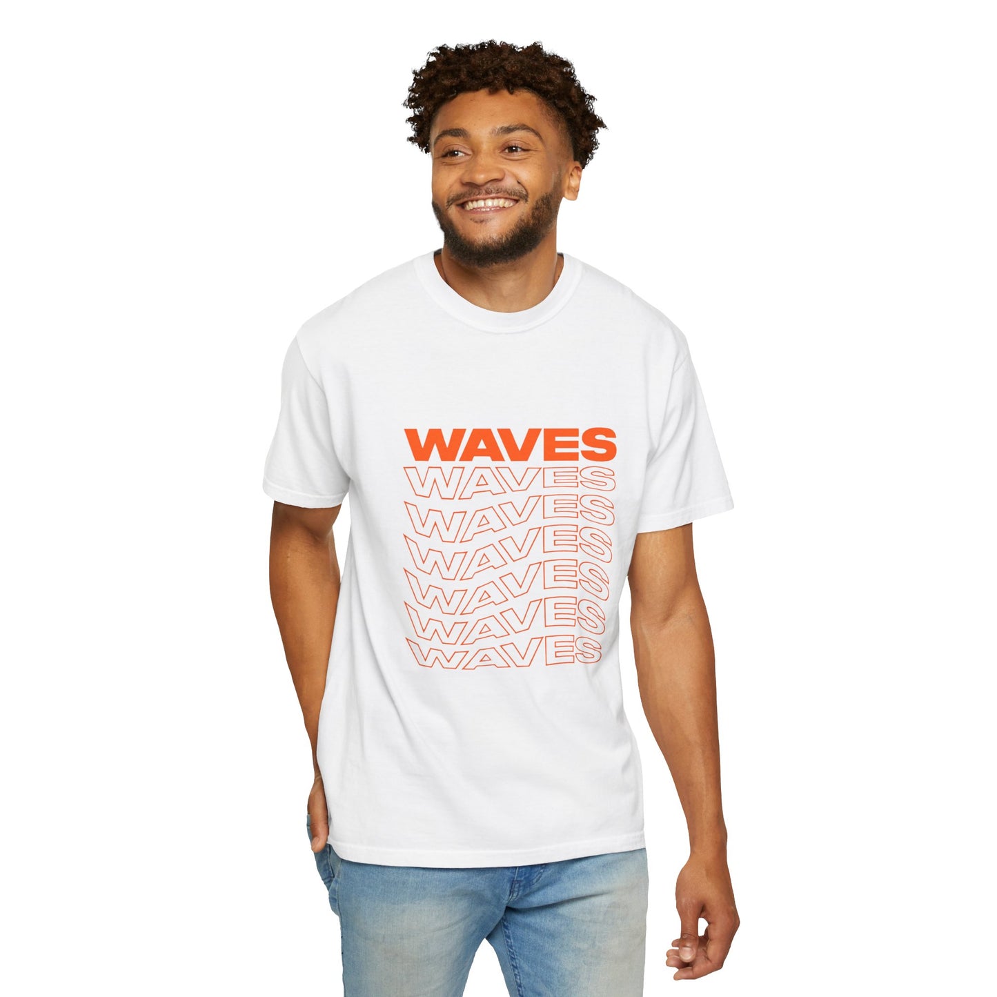 Catching the Waves Men's T-Shirt | Casual Summer Top, Beachwear, Gift for Ocean Lovers, Music Festivals, Streetwear