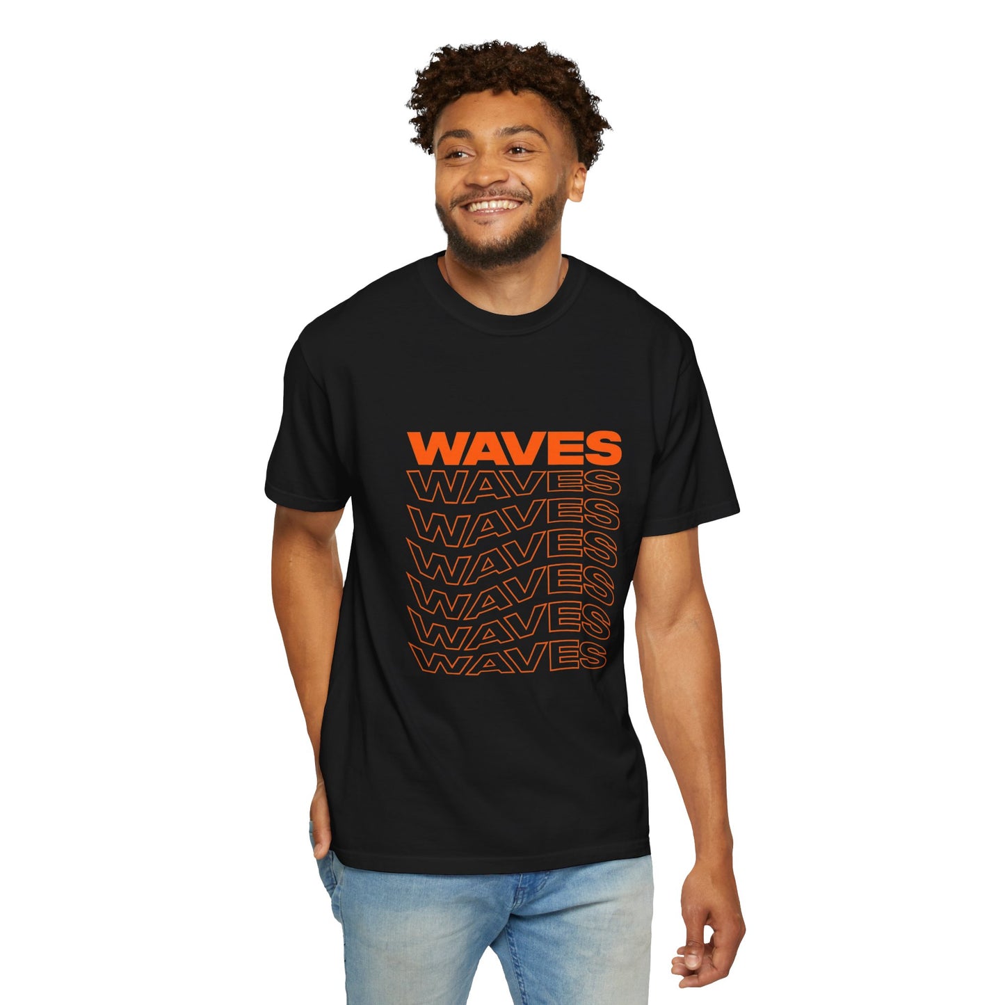 Catching the Waves Men's T-Shirt | Casual Summer Top, Beachwear, Gift for Ocean Lovers, Music Festivals, Streetwear