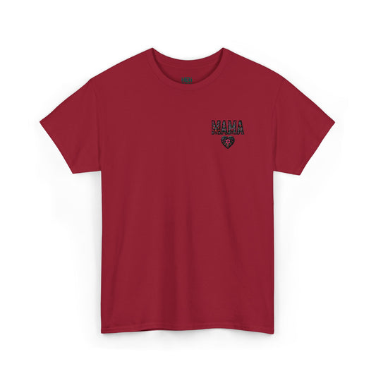 Pink Graphic Tee with 'Mana' Heart Design, Cute Casual T-Shirt for Moms, Birthday Gift, Mother's Day Gift, Everyday Wear, Gift for Her