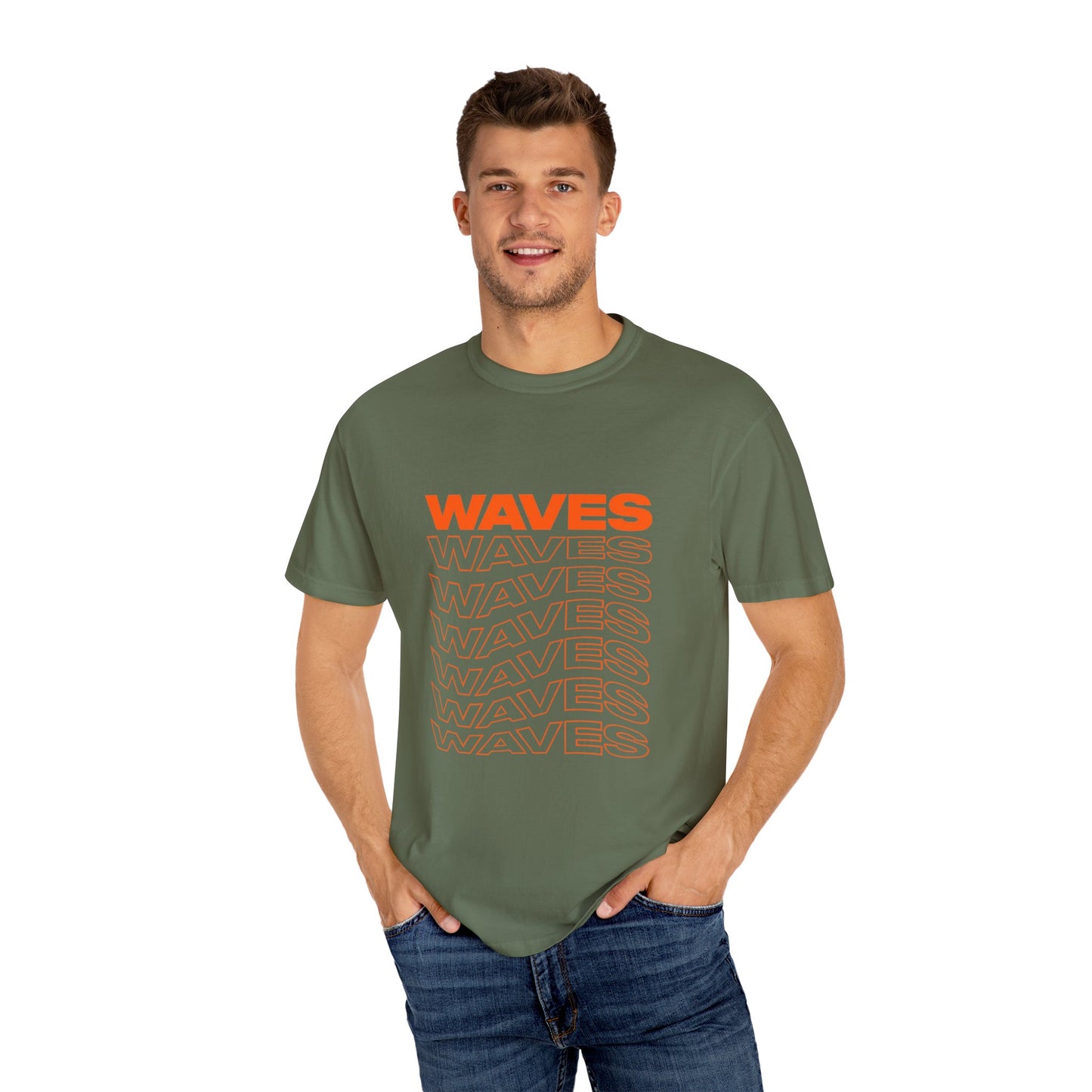 Catching the Waves Men's T-Shirt | Casual Summer Top, Beachwear, Gift for Ocean Lovers, Music Festivals, Streetwear