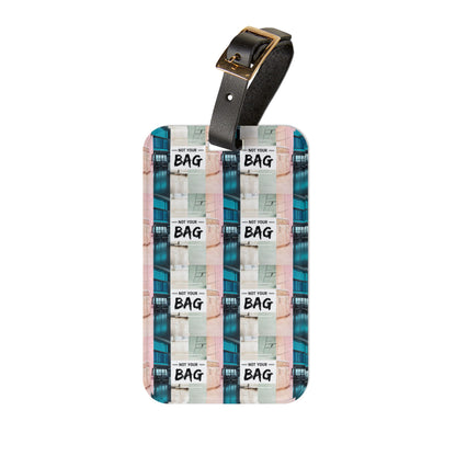 Chic Luggage Tag - Travel Accessory, Perfect for Vacation, Customizable Gift, Airplane Travel, Stylish Bag Tag