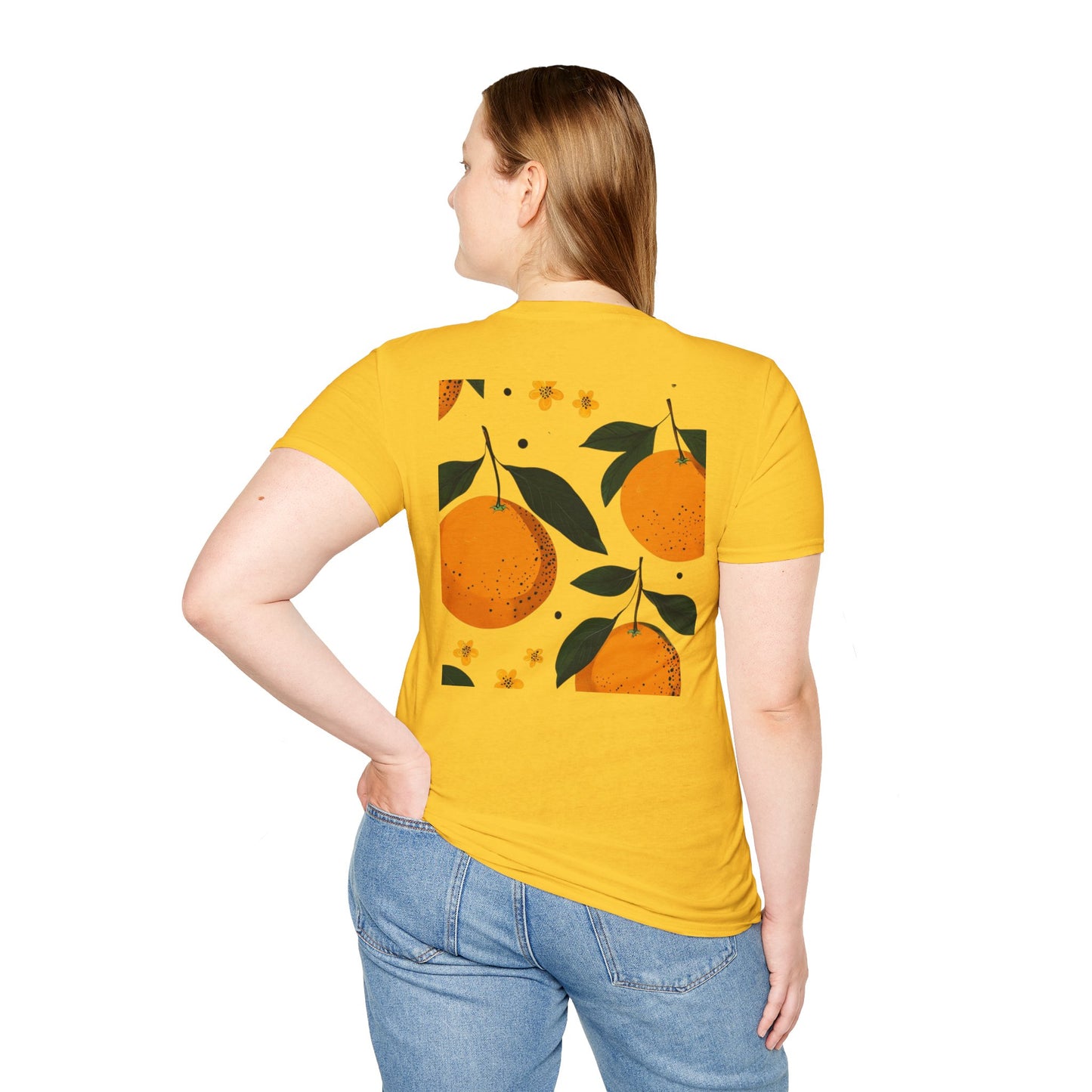 Citrus Grove Unisex T-Shirt | Softstyle Tee for Summer Vibes, Gifts, Casual Wear, Nature Lovers, Fashion Statement