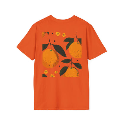 Citrus Grove Unisex T-Shirt | Softstyle Tee for Summer Vibes, Gifts, Casual Wear, Nature Lovers, Fashion Statement
