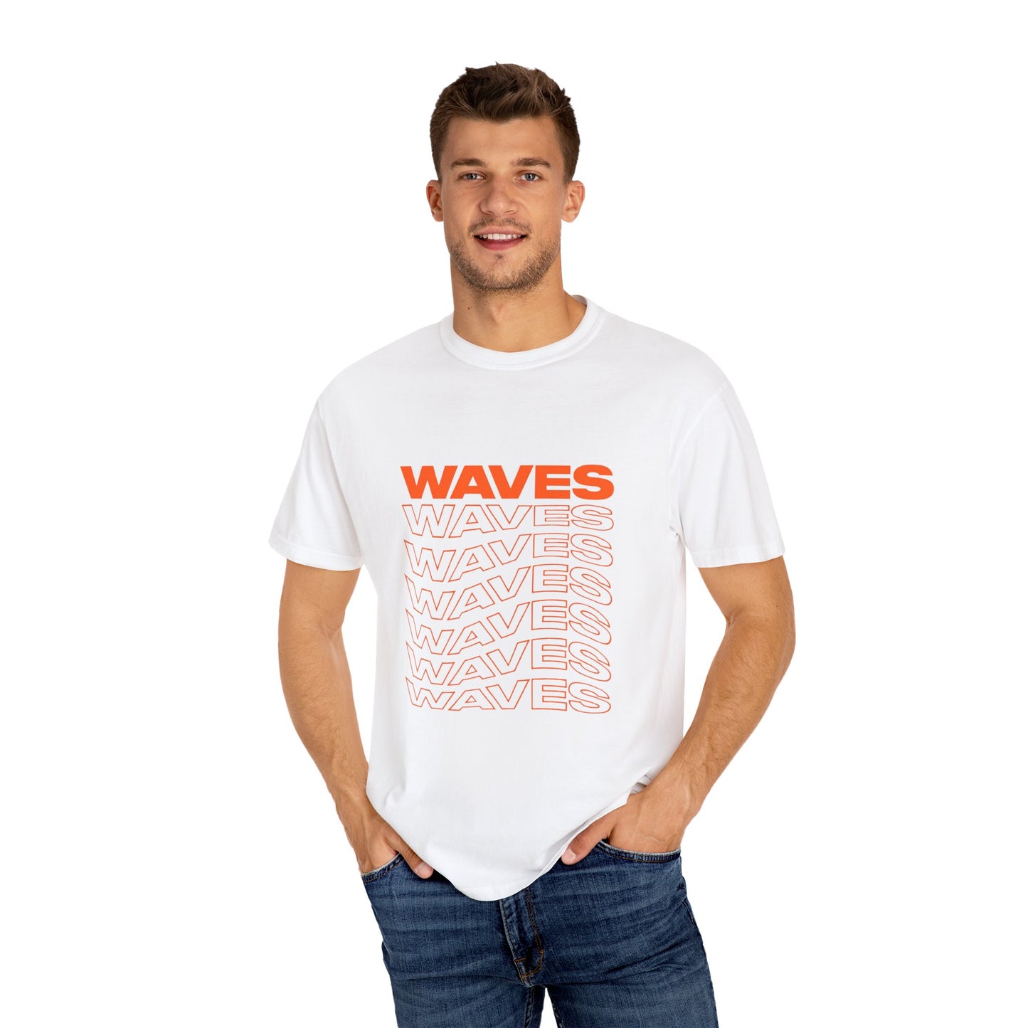 Catching the Waves Men's T-Shirt | Casual Summer Top, Beachwear, Gift for Ocean Lovers, Music Festivals, Streetwear