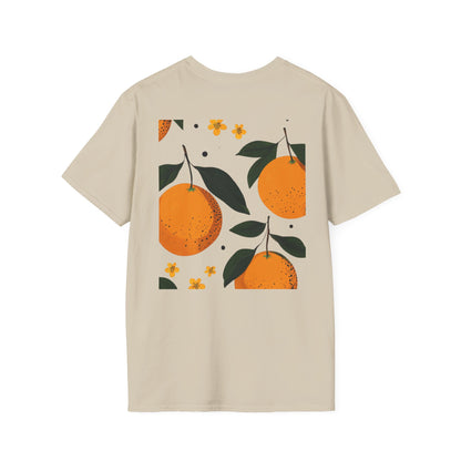Citrus Grove Unisex T-Shirt | Softstyle Tee for Summer Vibes, Gifts, Casual Wear, Nature Lovers, Fashion Statement