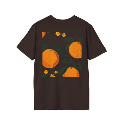 Citrus Grove Unisex T-Shirt | Softstyle Tee for Summer Vibes, Gifts, Casual Wear, Nature Lovers, Fashion Statement