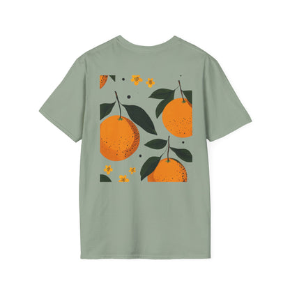 Citrus Grove Unisex T-Shirt | Softstyle Tee for Summer Vibes, Gifts, Casual Wear, Nature Lovers, Fashion Statement