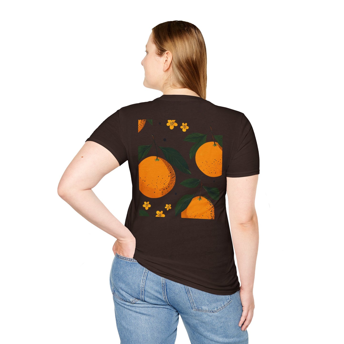 Citrus Grove Unisex T-Shirt | Softstyle Tee for Summer Vibes, Gifts, Casual Wear, Nature Lovers, Fashion Statement