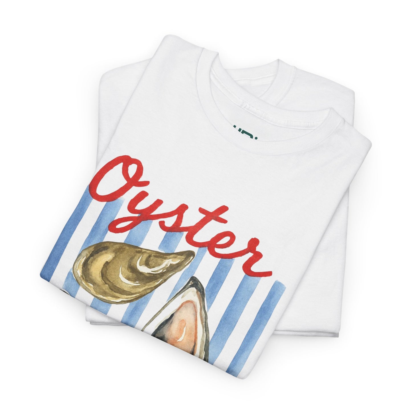 Oyster Club Tee | Casual Cotton Shirt for Seafood Lovers, Artisan Gift, Summer Outing Tee, Coastal Vibes, Ocean-Themed Apparel