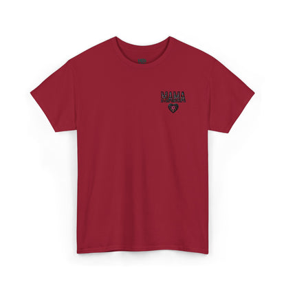 Pink Graphic Tee with 'Mana' Heart Design, Cute Casual T-Shirt for Moms, Birthday Gift, Mother's Day Gift, Everyday Wear, Gift for Her